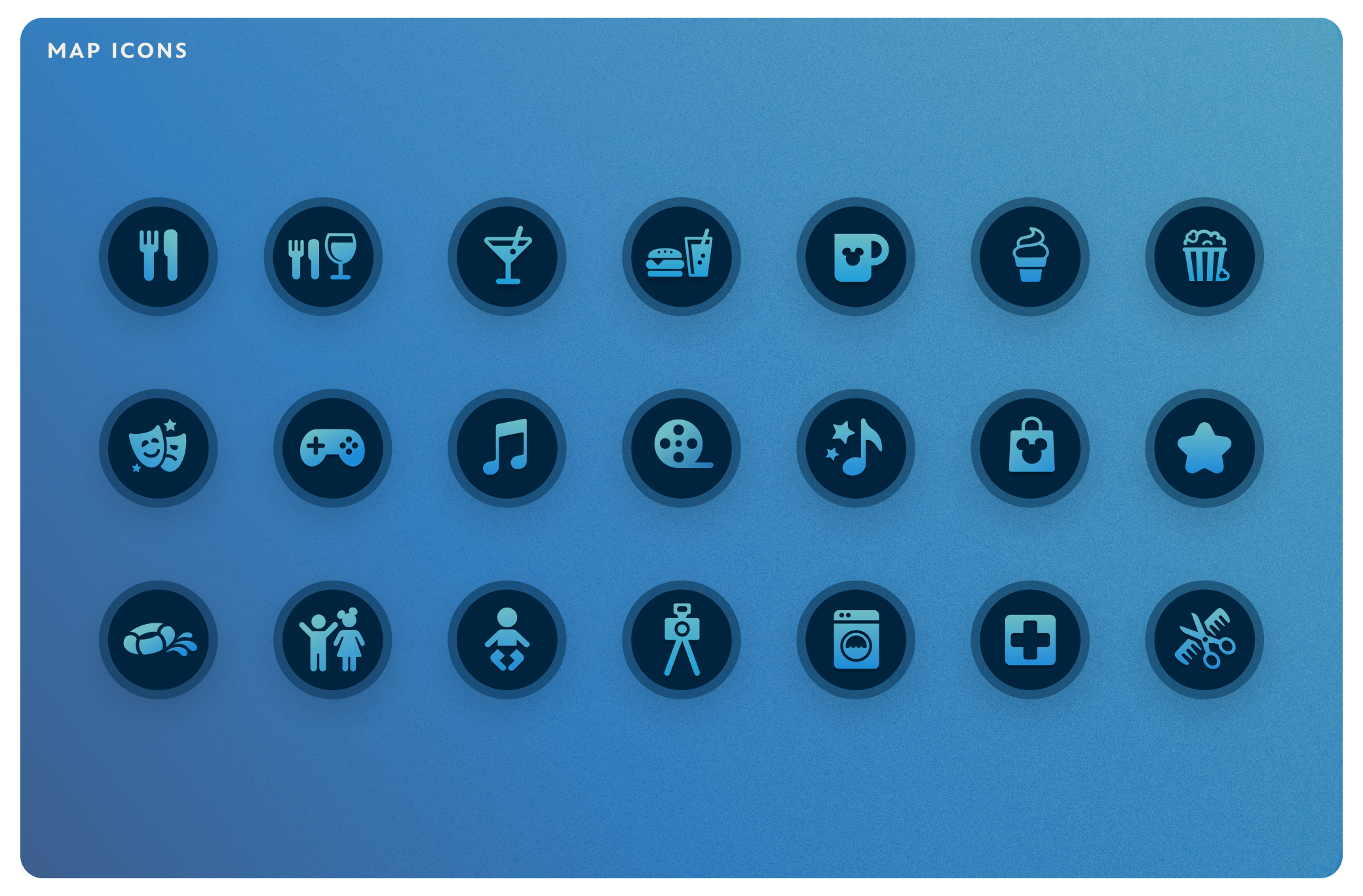 map icons